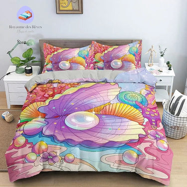 Housse de Couette Océan Perle